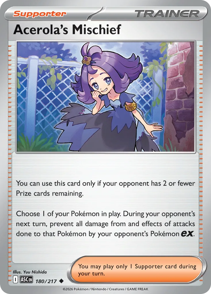 Acerola's Mischief, Ascended Heroes #180/217