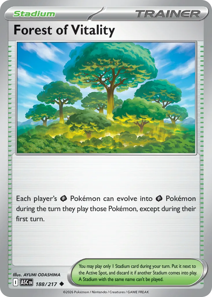 Forest of Vitality, Ascended Heroes #188/217