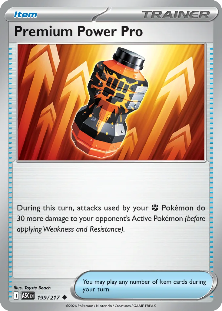 Premium Power Pro, Ascended Heroes #199/217