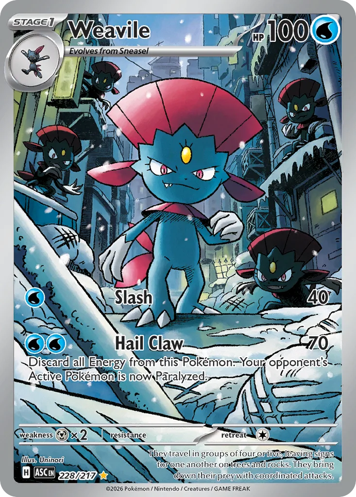 Weavile, Ascended Heroes #228/217