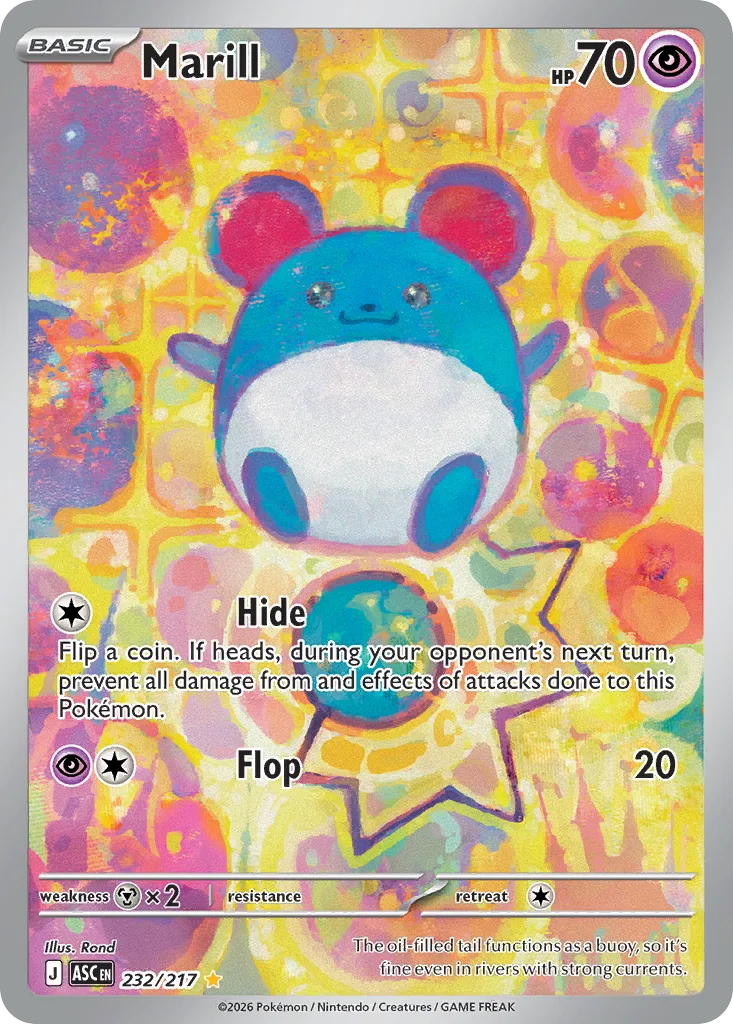 Marill, Ascended Heroes #232/217