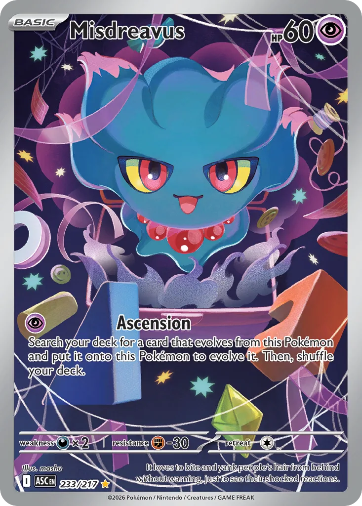 Misdreavus, Ascended Heroes #233/217