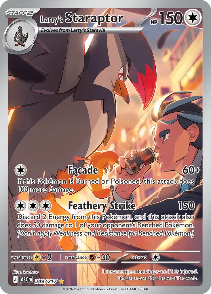 Larry's Staraptor, Ascended Heroes #249/217