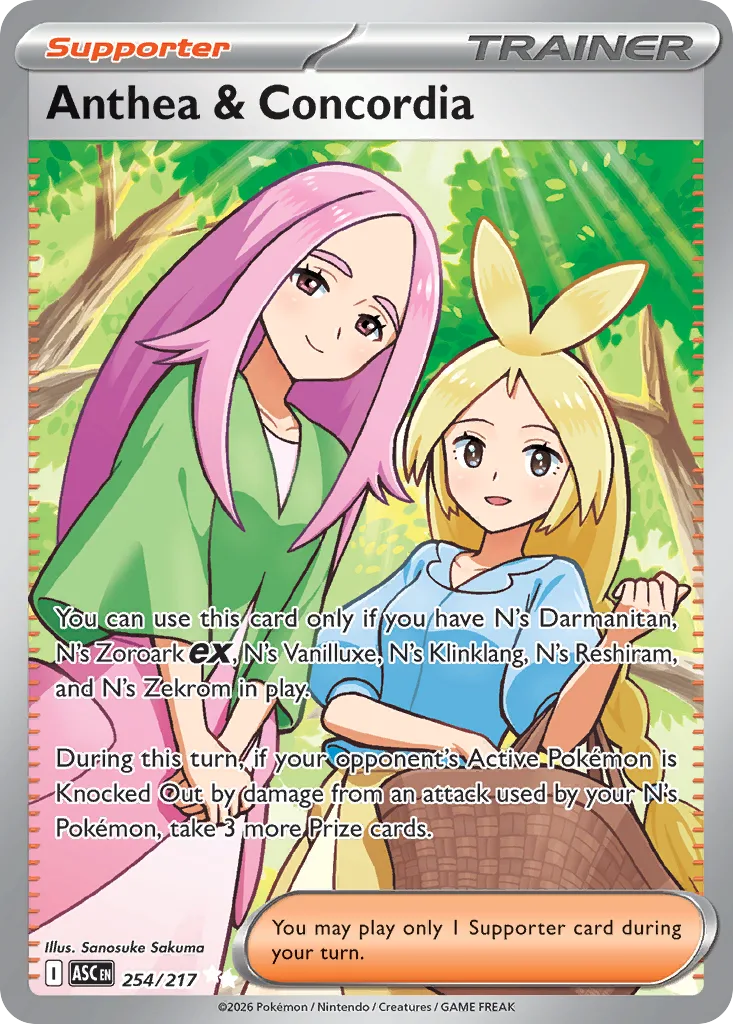 Anthea & Concordia, Ascended Heroes #254/217