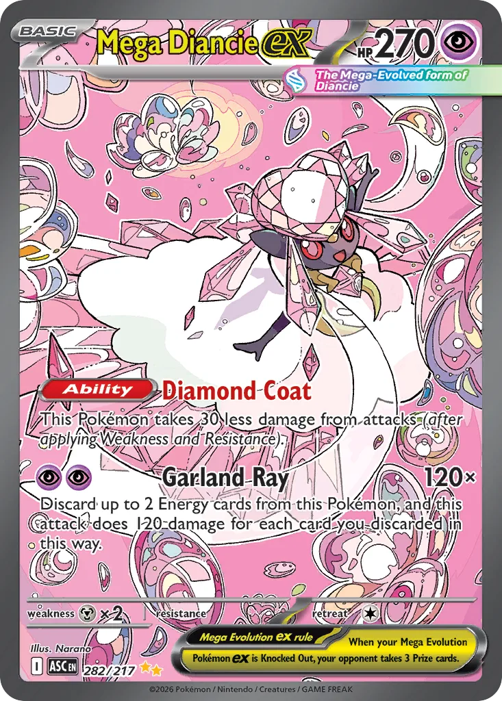 Mega Diancie ex, Ascended Heroes #282/217