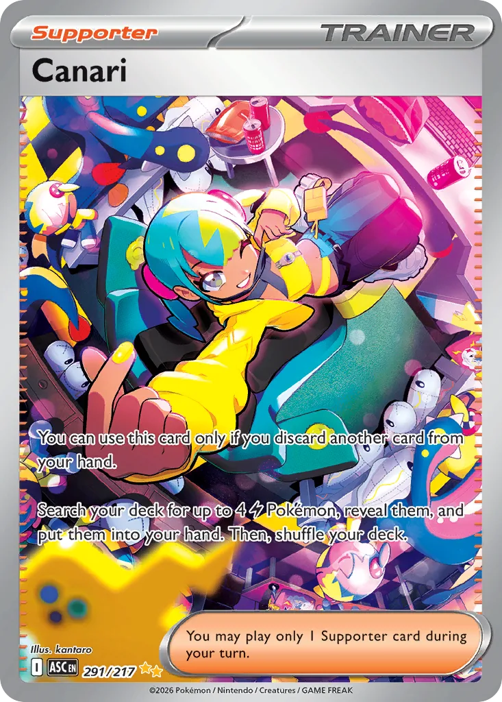 Canari, Ascended Heroes #291/217