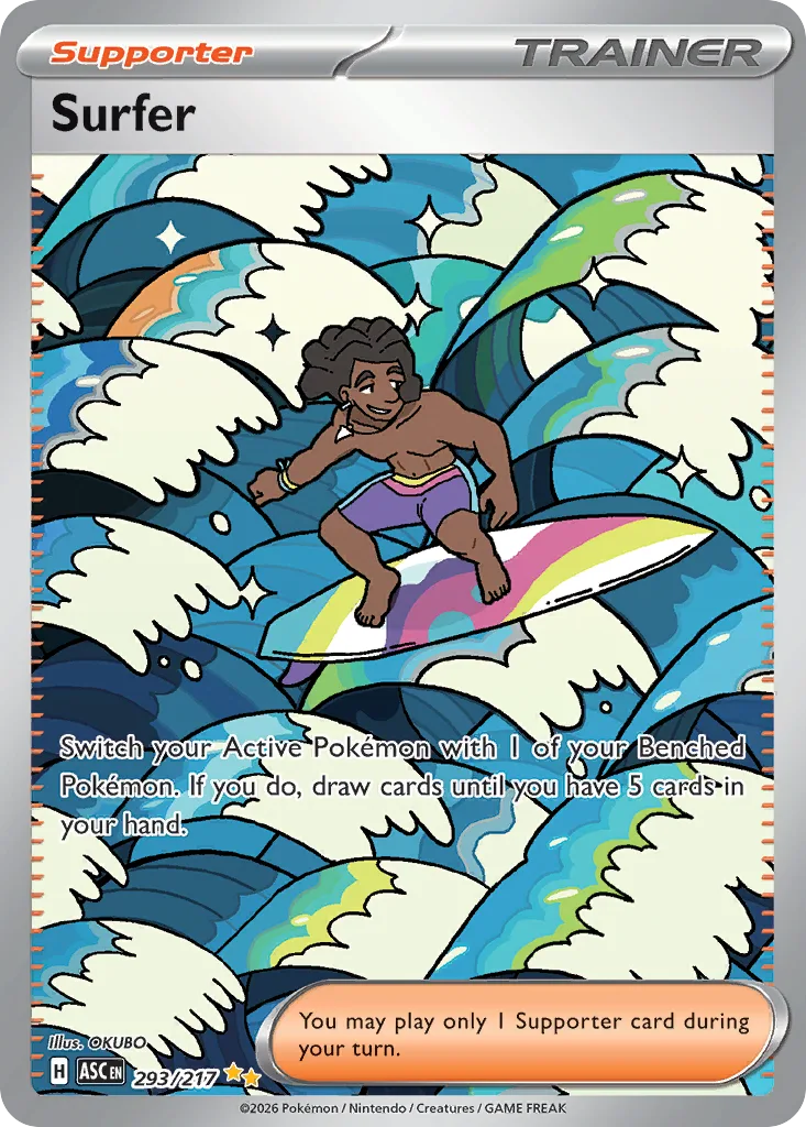 Surfer, Ascended Heroes #293/217