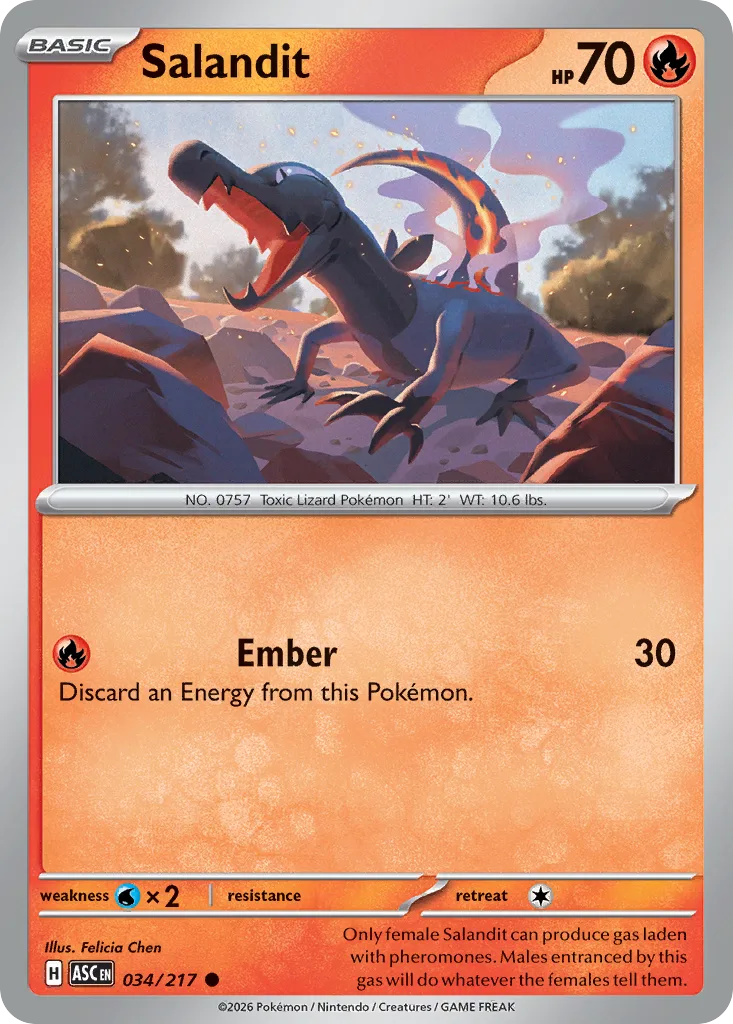 Salandit, Ascended Heroes #034/217