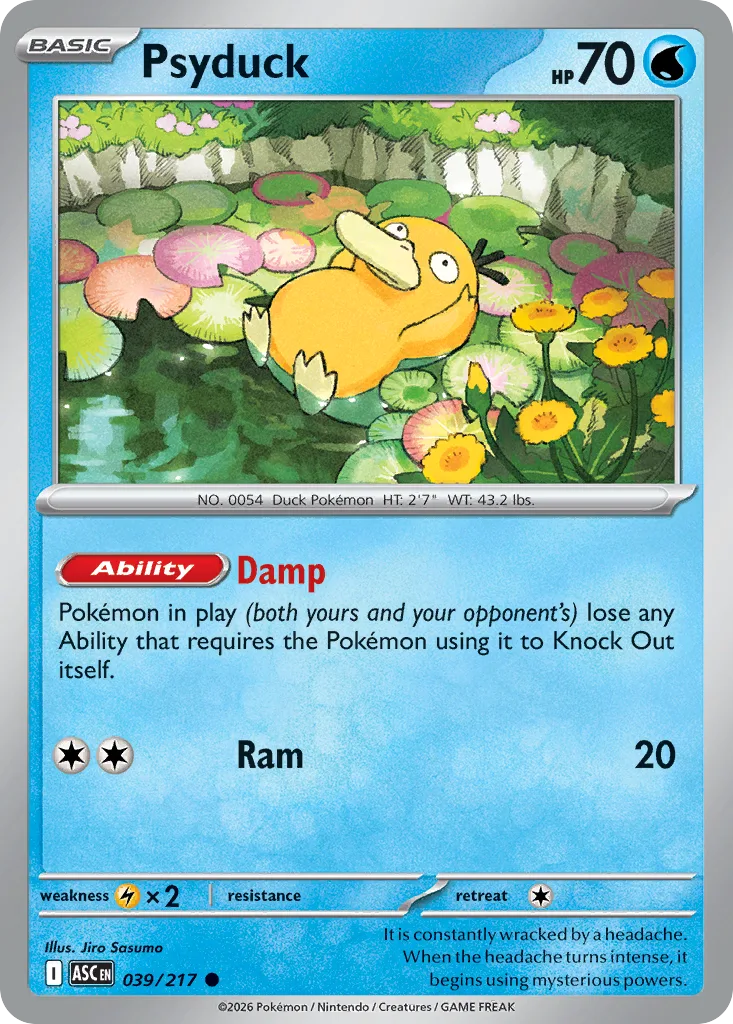 Psyduck, Ascended Heroes #039/217