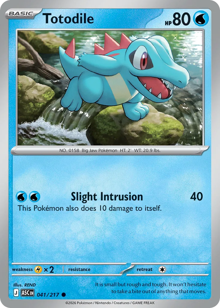 Totodile, Ascended Heroes #041/217
