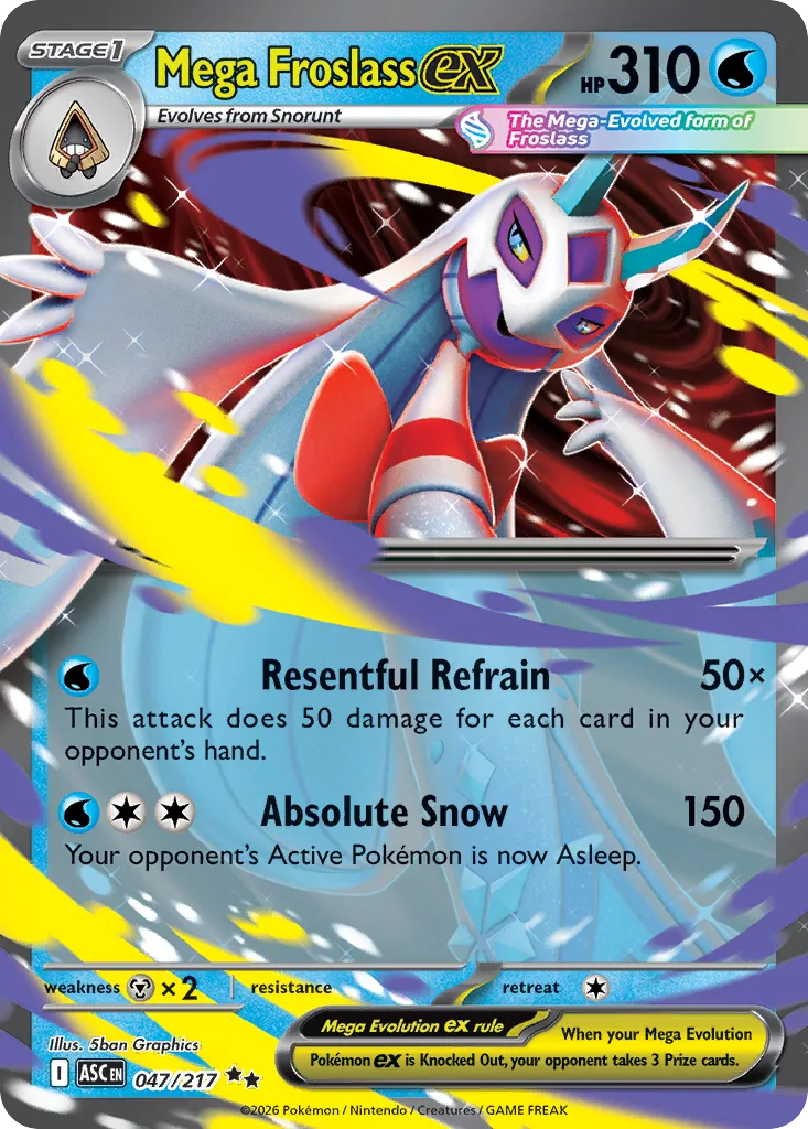 Mega Froslass ex, Ascended Heroes #047/217