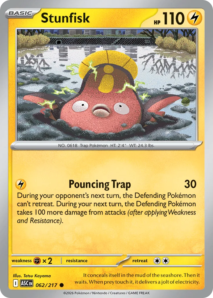 Stunfisk, Ascended Heroes #062/217