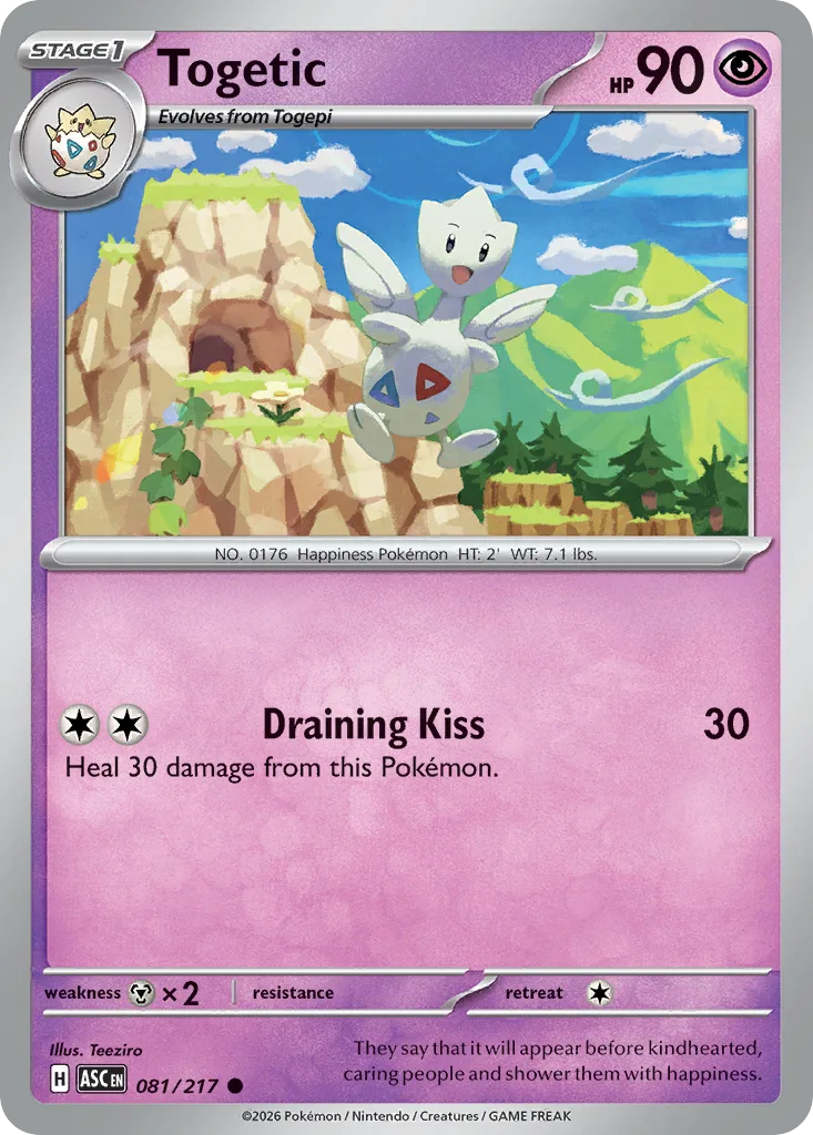 Togetic, Ascended Heroes #081/217