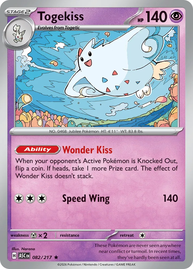 Togekiss, Ascended Heroes #082/217
