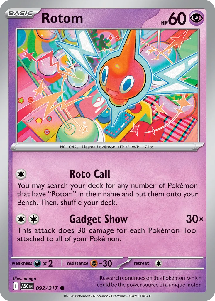 Rotom, Ascended Heroes #092/217