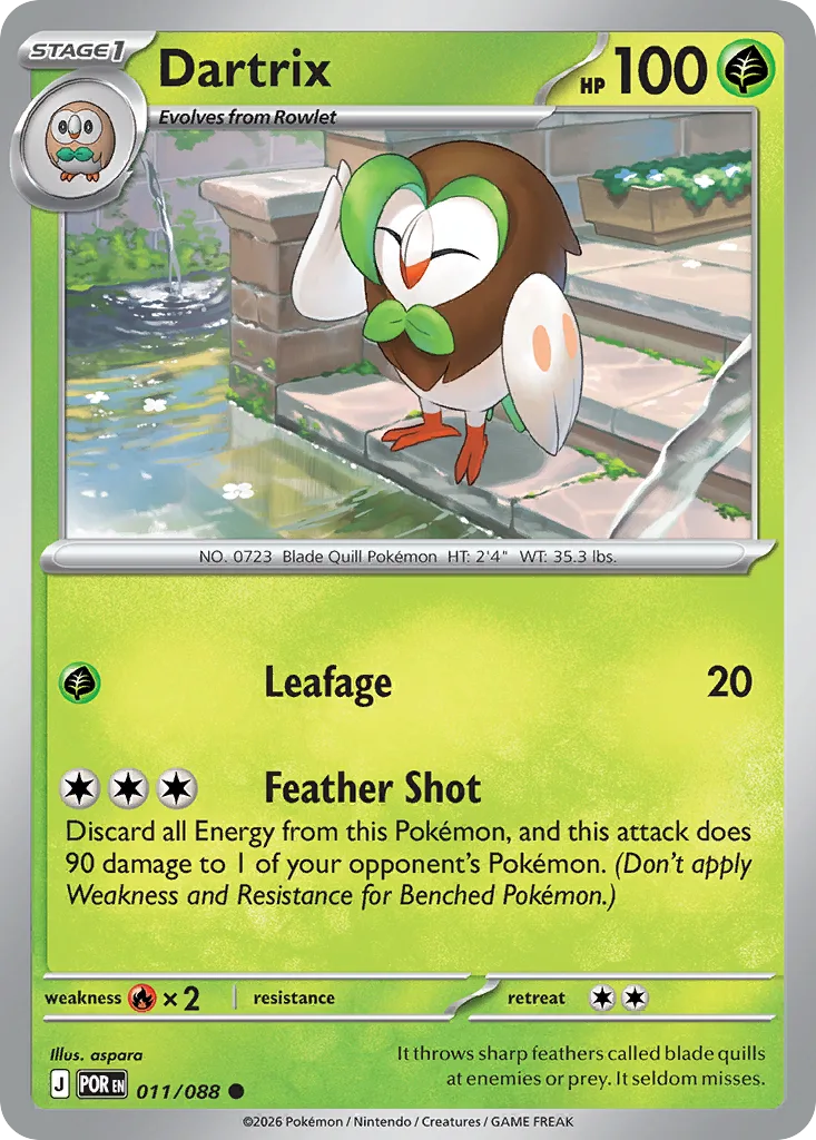 Dartrix, Perfect Order #011/088