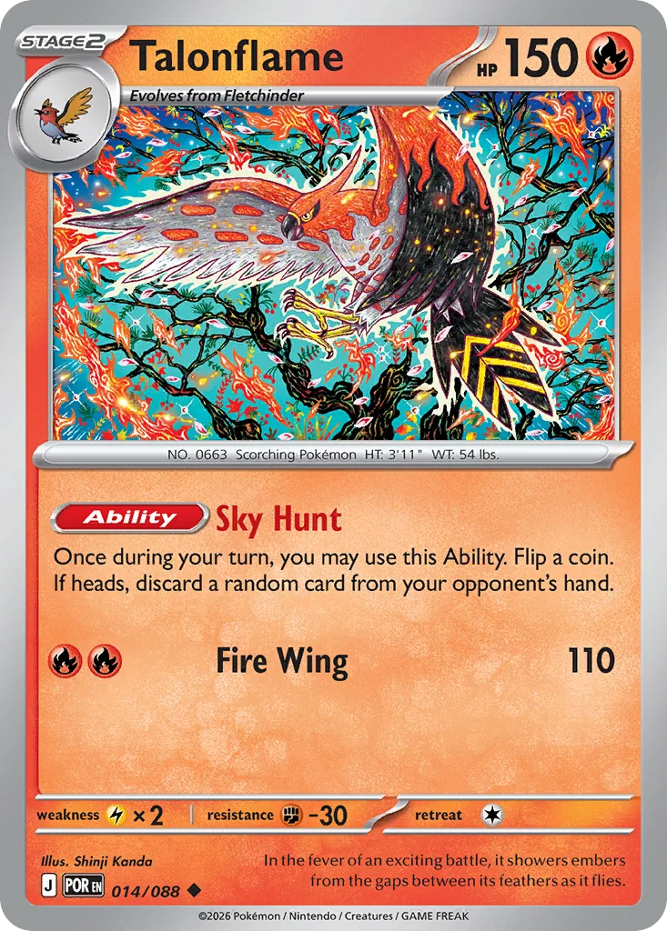 Talonflame, Perfect Order #014/088