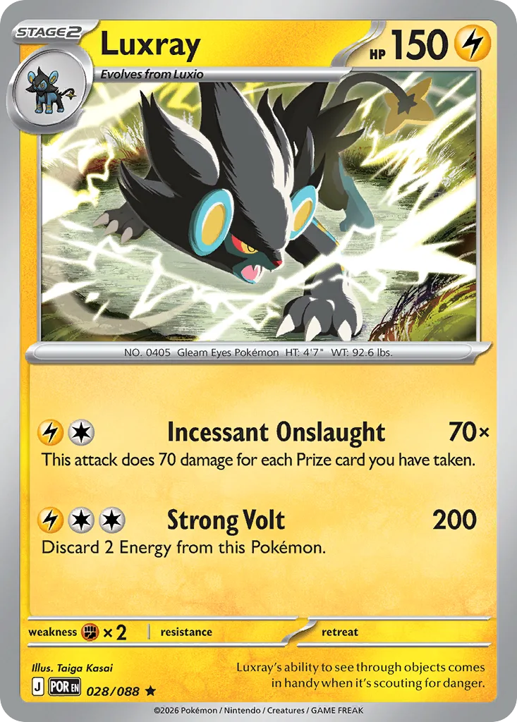 Luxray, Perfect Order #028/088