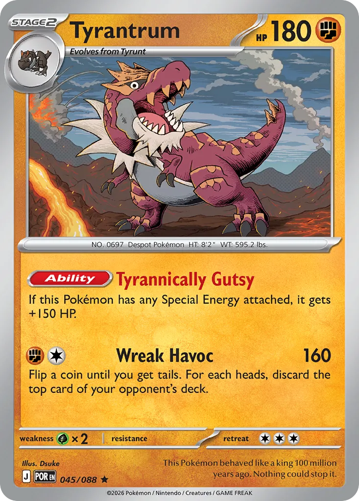 Tyrantrum, Perfect Order #045/088