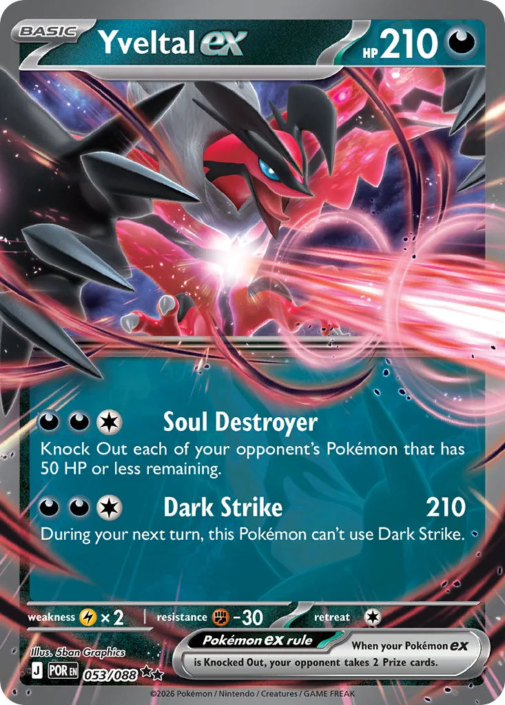 Yveltal ex, Perfect Order #053/088