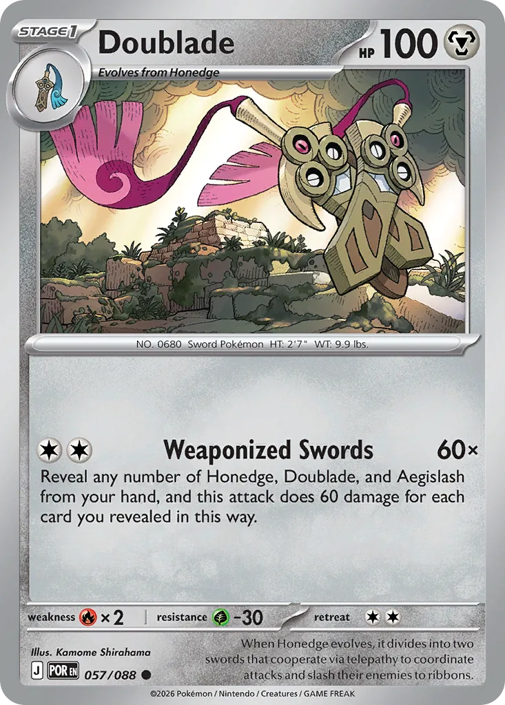 Doublade, Perfect Order #057/088