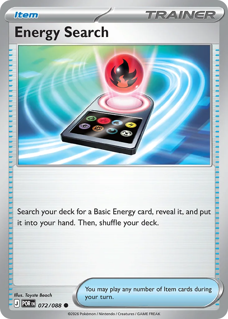 Energy Search, Perfect Order #072/088