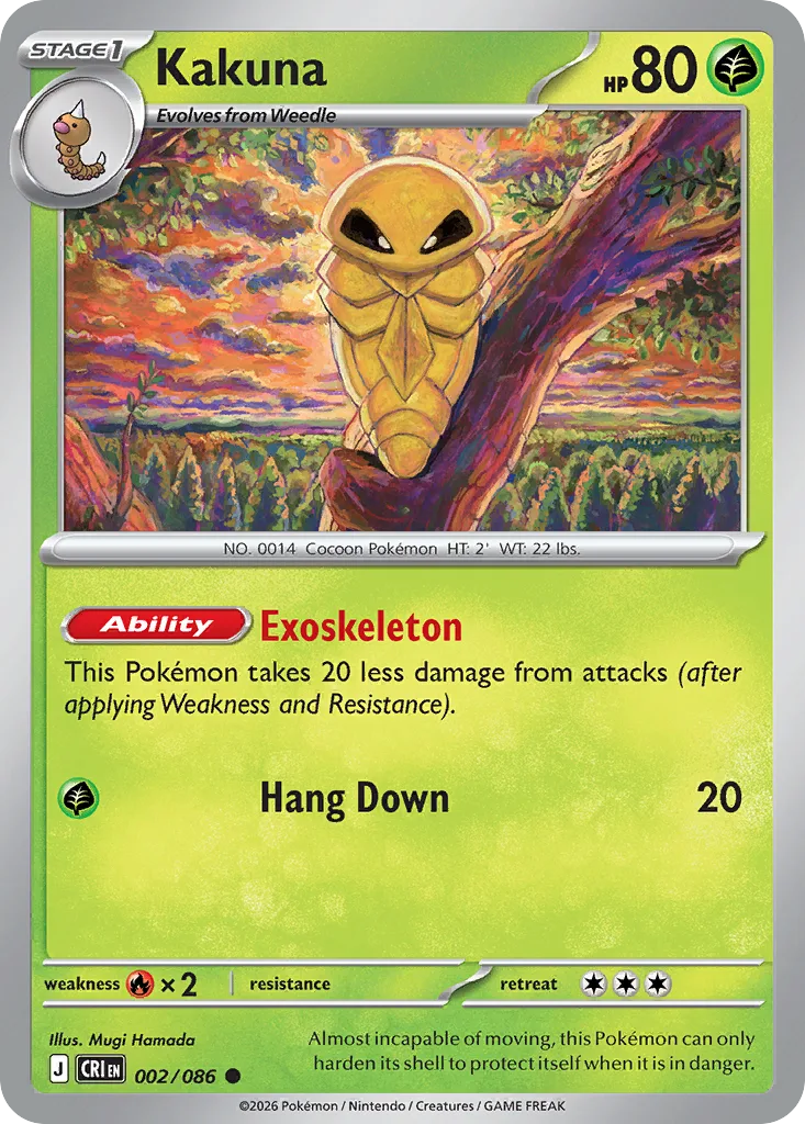 Kakuna, Chaos Rising #002/086