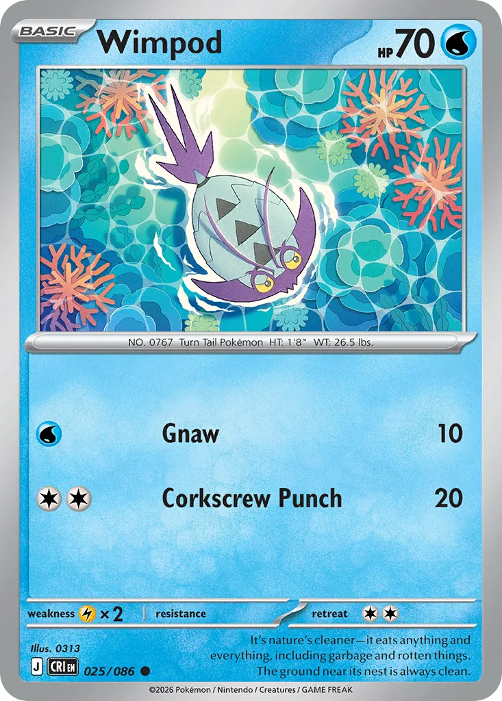 Wimpod, Chaos Rising #025/086