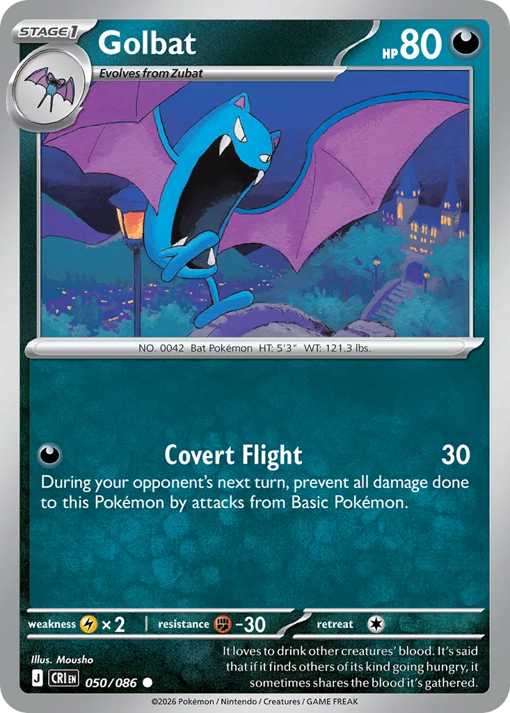 Golbat, Chaos Rising #050/086