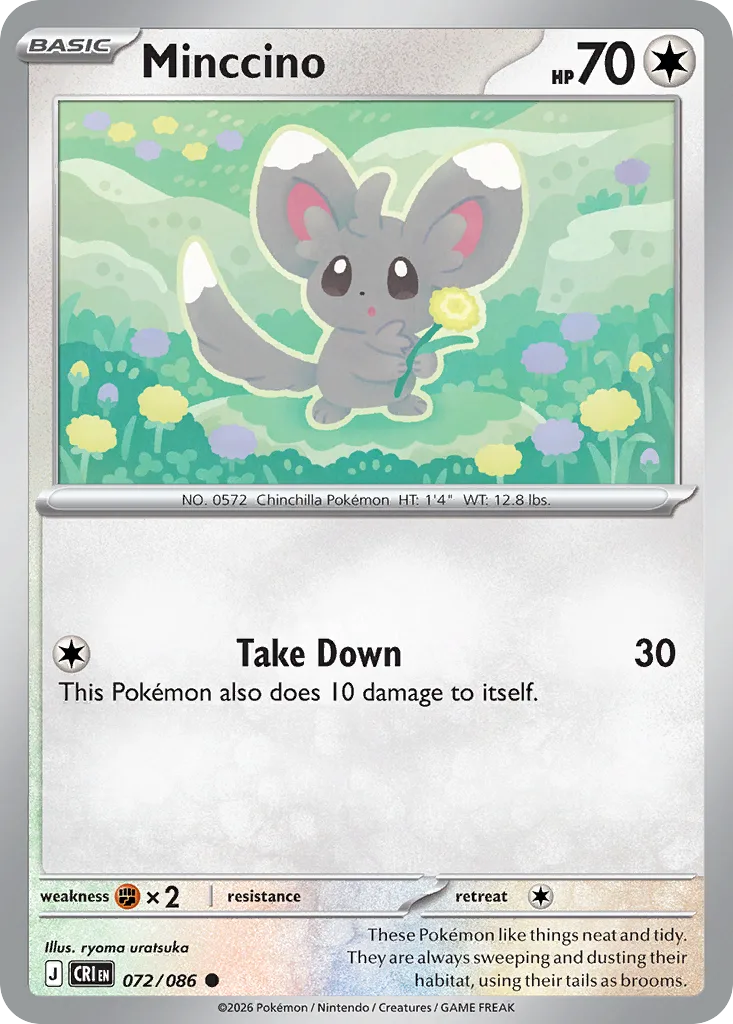 Minccino, Chaos Rising #072/086
