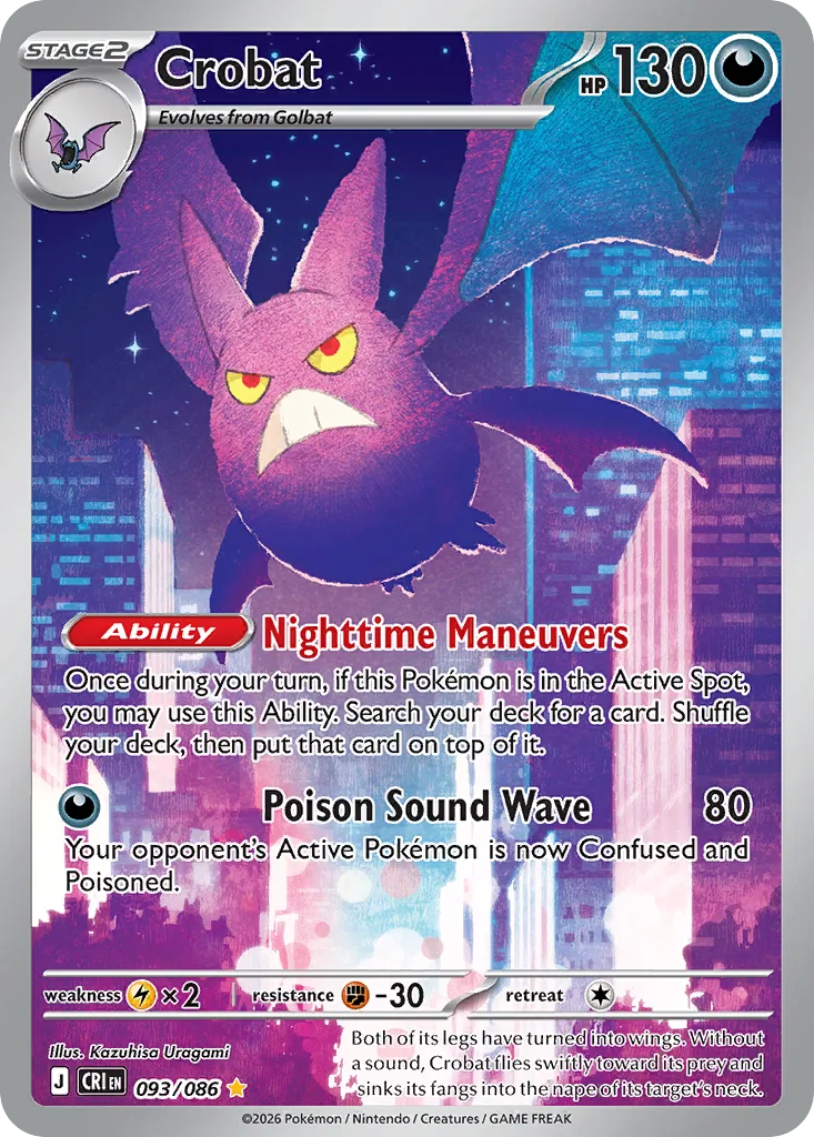 Crobat, Chaos Rising #093/086