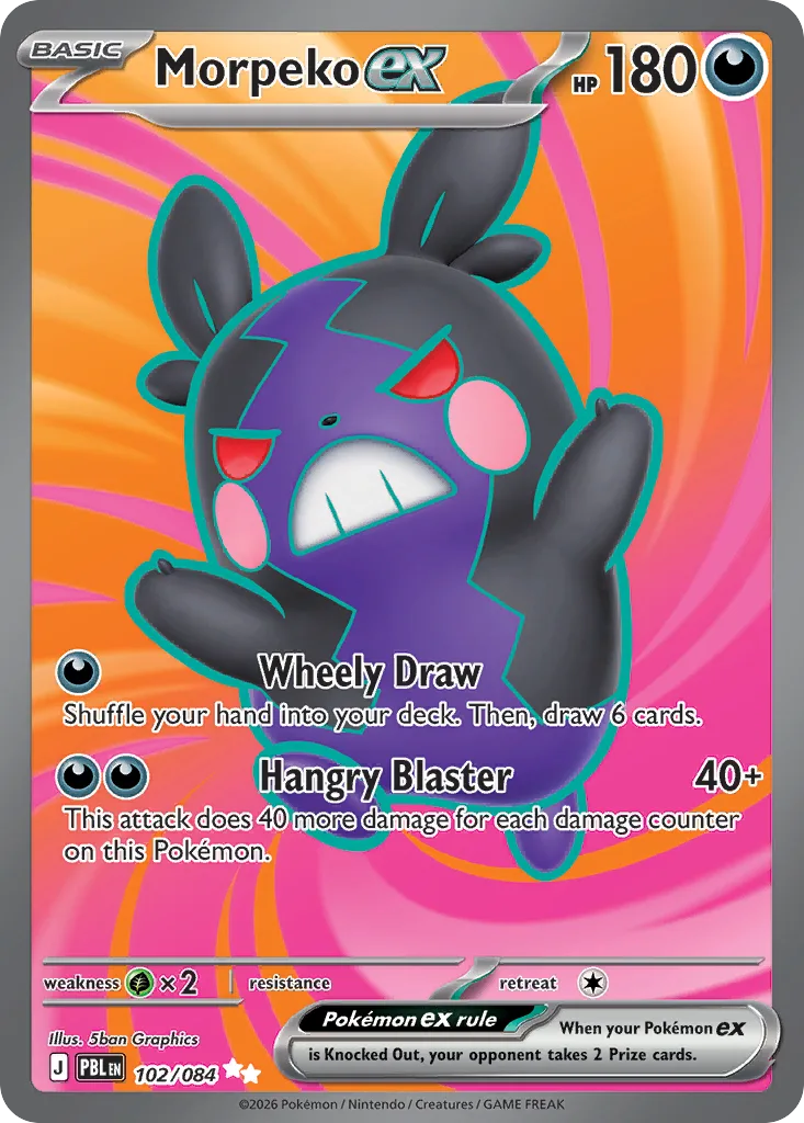 Morpeko ex, Pitch Black #102/084