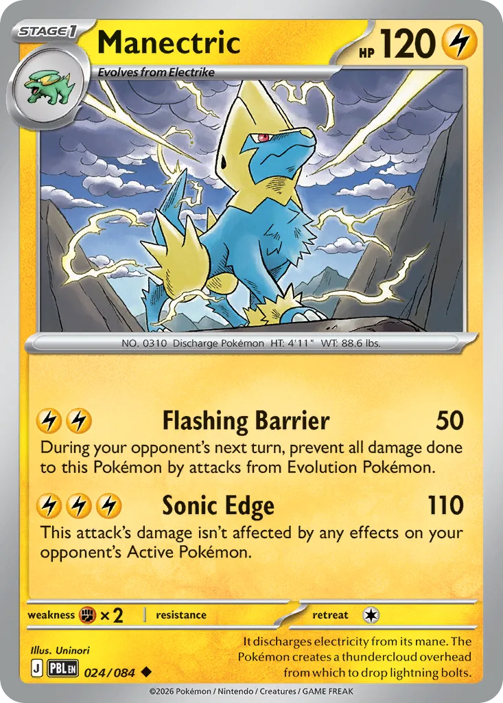 Manectric, Pitch Black #024/084