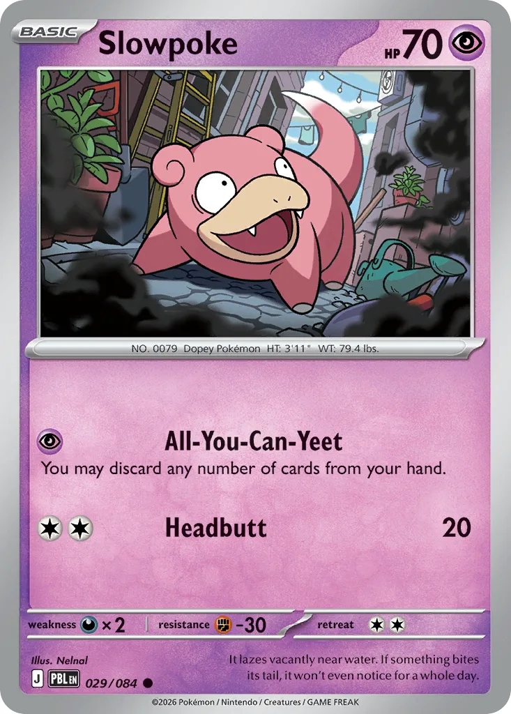 Slowpoke, Pitch Black #029/084