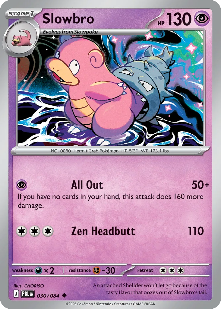 Slowbro, Pitch Black #030/084