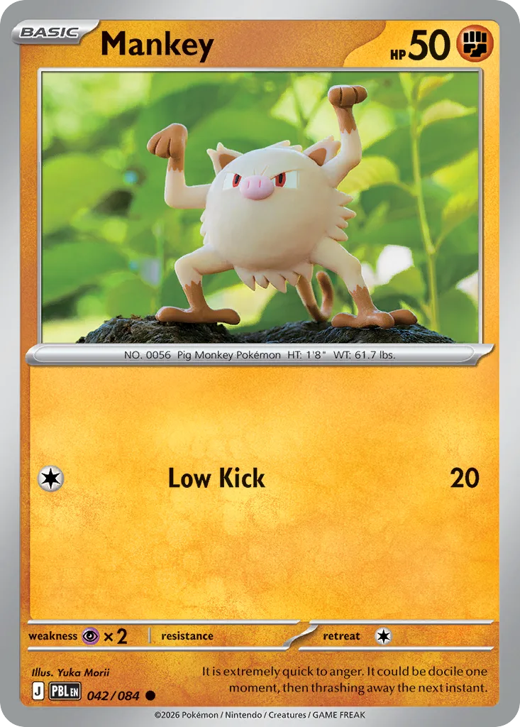 Mankey, Pitch Black #042/084