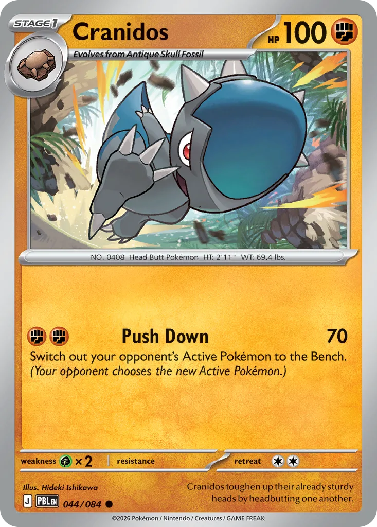 Cranidos, Pitch Black #044/084