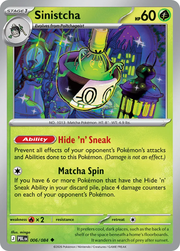 Sinistcha, Pitch Black #006/084
