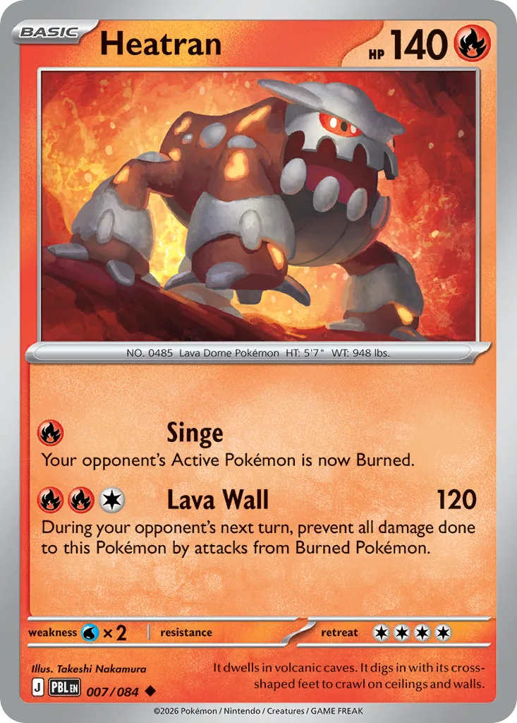 Heatran, Pitch Black #007/084