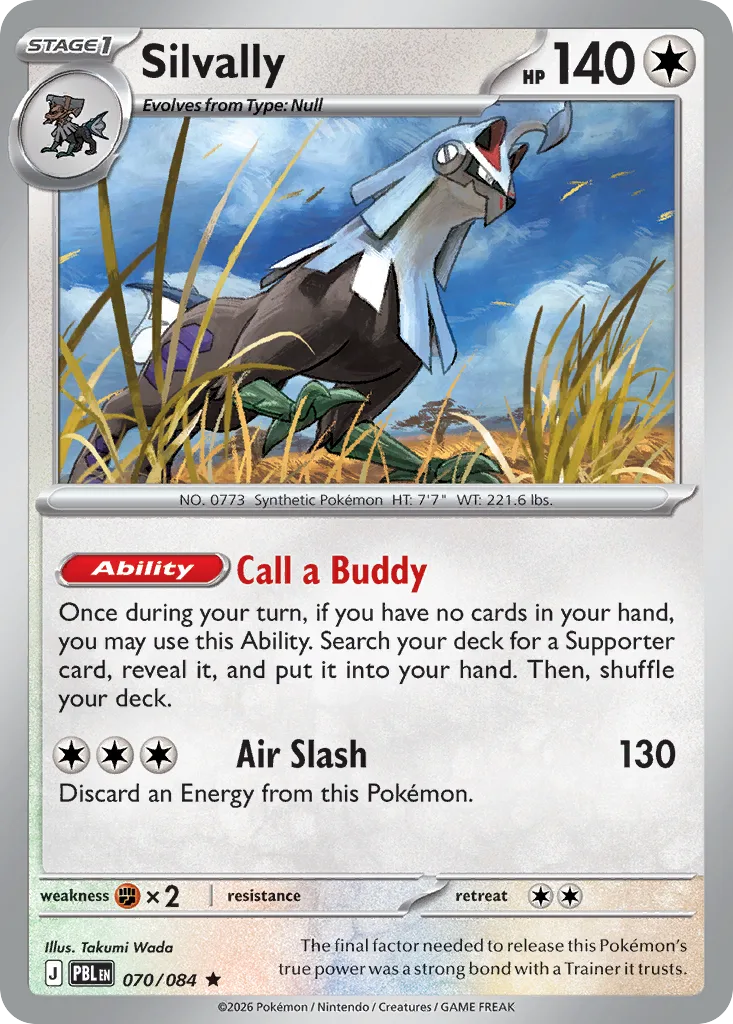 Silvally, Pitch Black #070/084