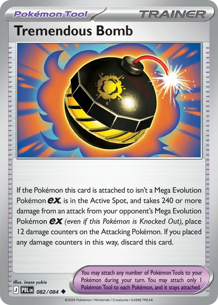 Tremendous Bomb, Pitch Black #082/084