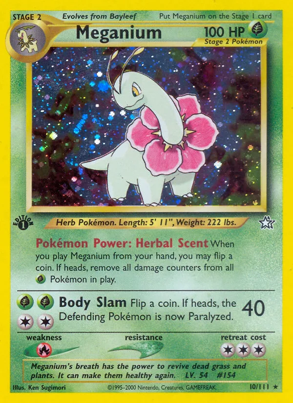 Meganium, Neo Genesis #10/111
