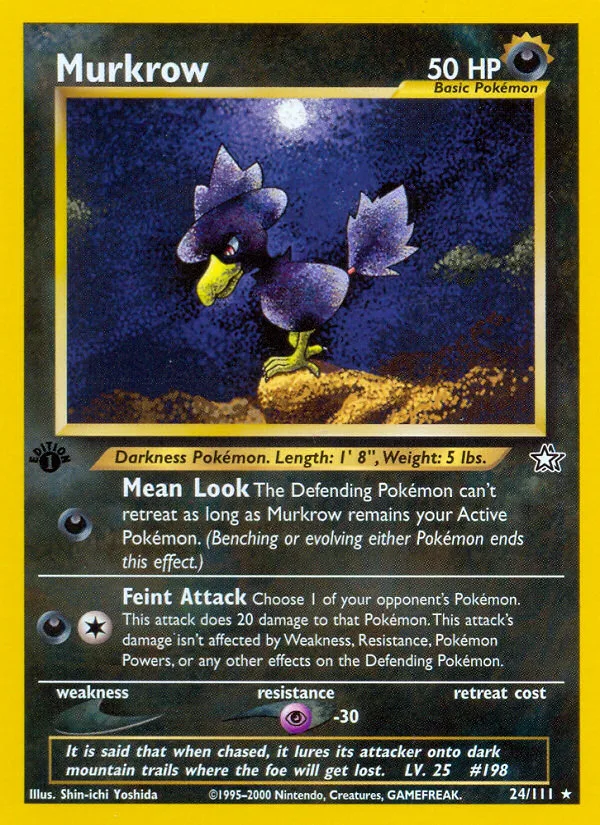 Murkrow, Neo Genesis #24/111