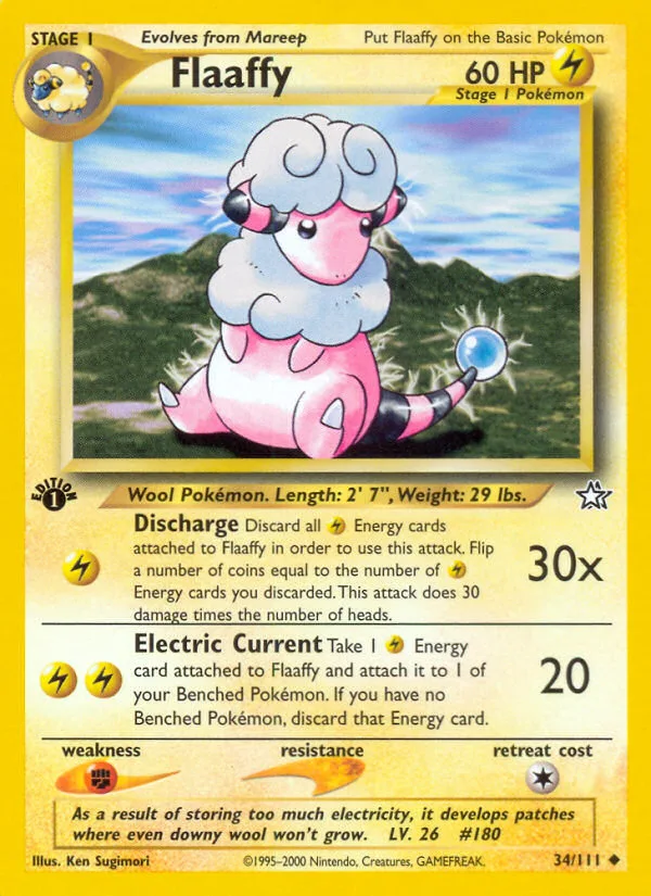 Flaaffy, Neo Genesis #34/111