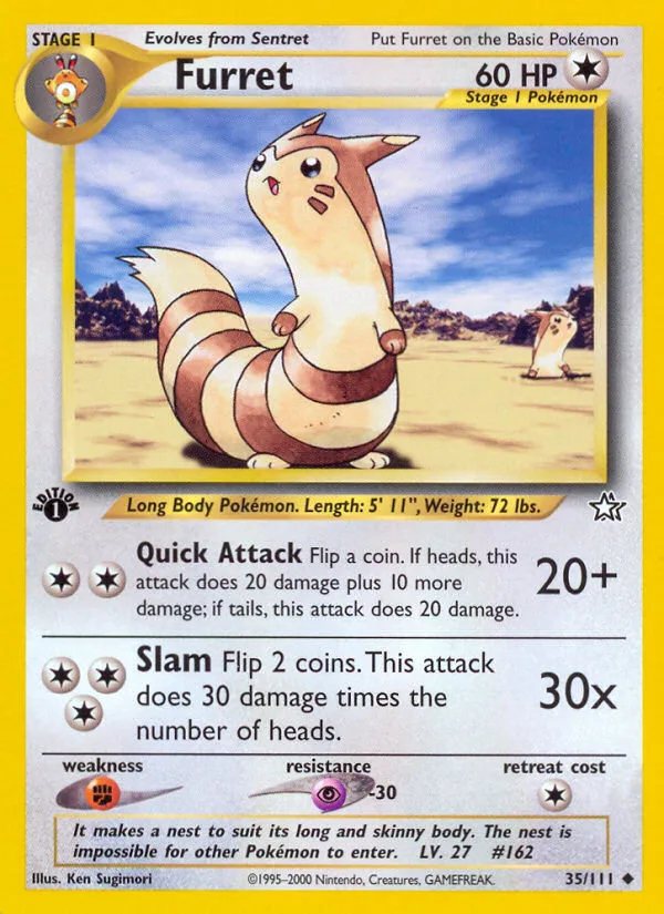 Furret, Neo Genesis #35/111