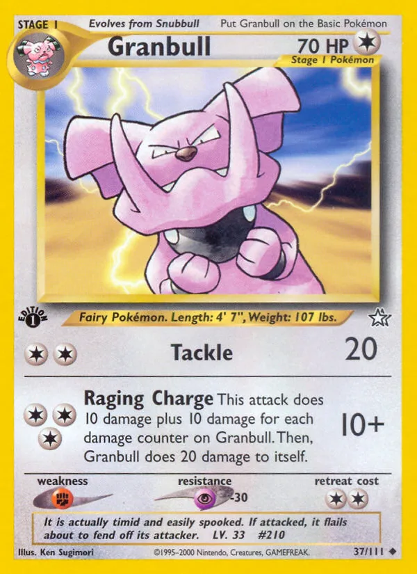 Granbull, Neo Genesis #37/111