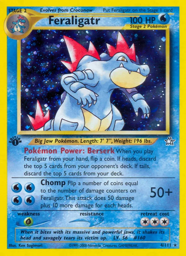Feraligatr, Neo Genesis #4/111