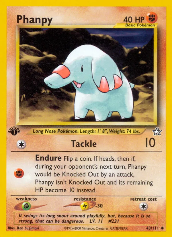 Phanpy, Neo Genesis #43/111