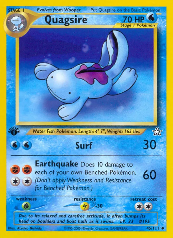 Quagsire, Neo Genesis #45/111