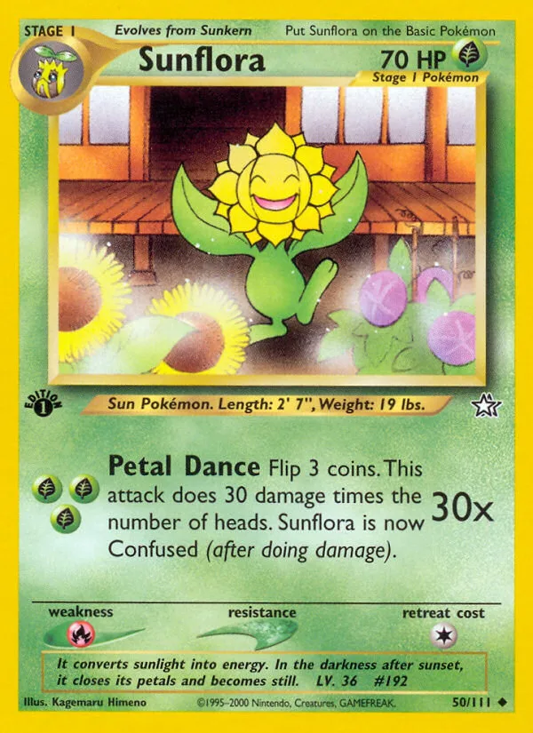 Sunflora, Neo Genesis #50/111